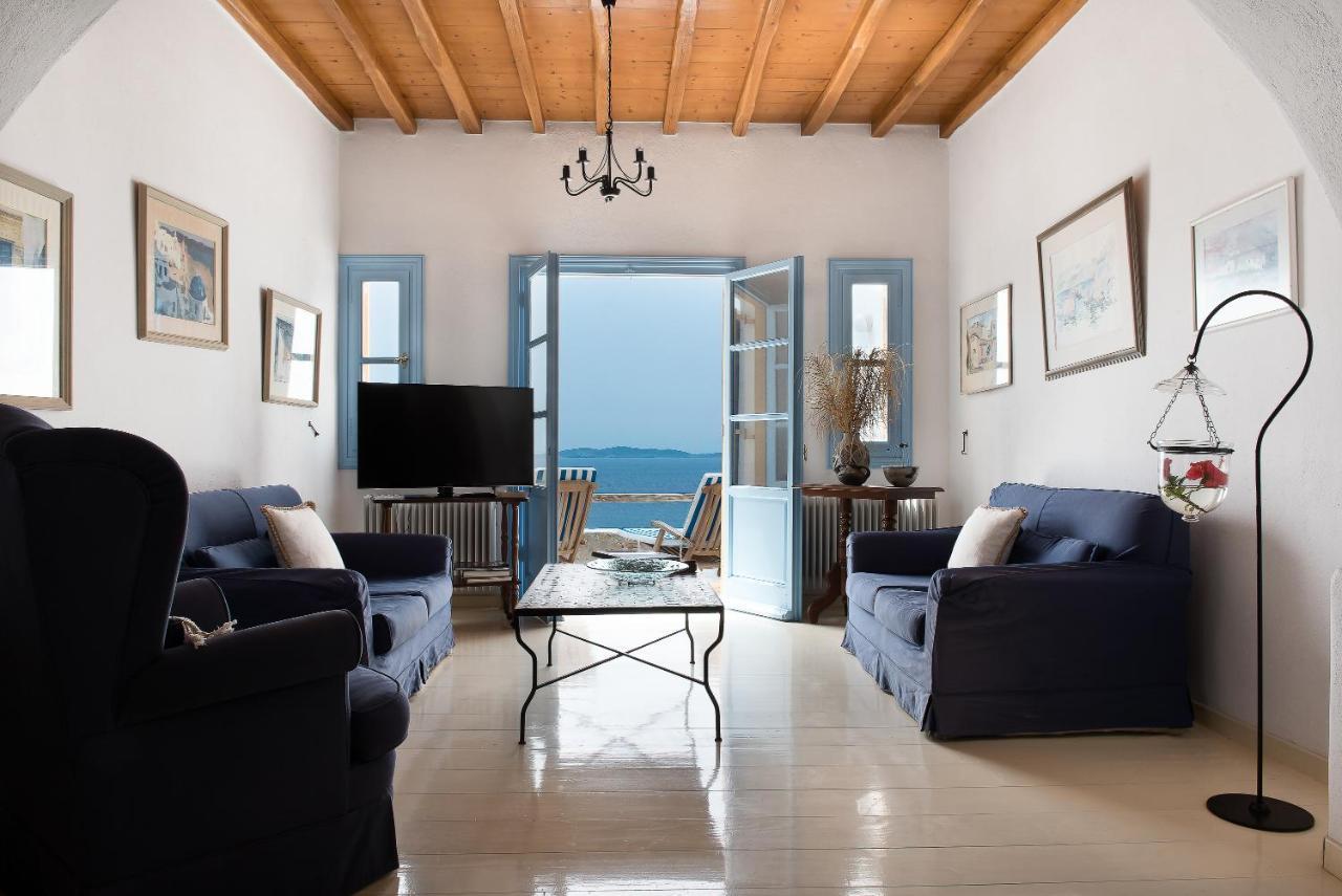 Anerousses Mykonian Traditional Houses Houlakia  Luaran gambar