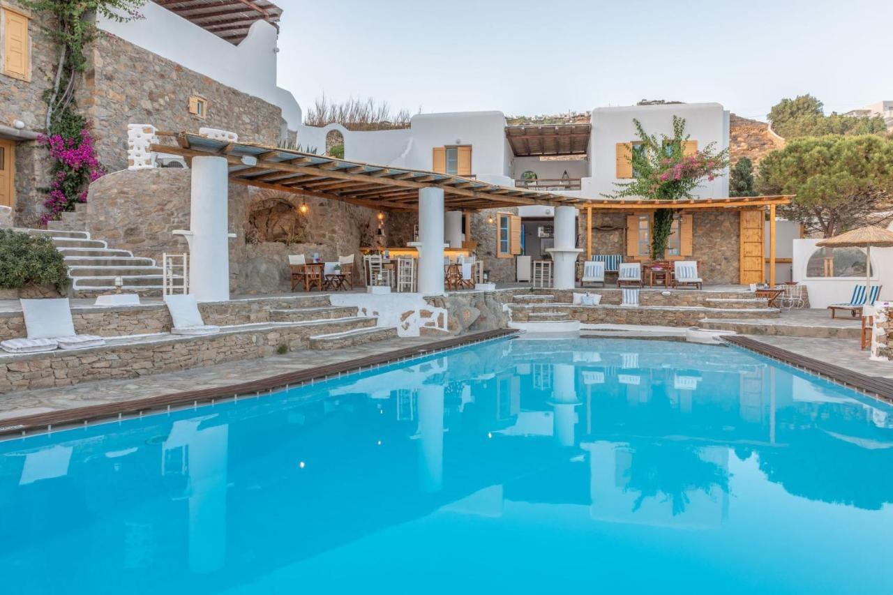 Anerousses Mykonian Traditional Houses Houlakia  Luaran gambar