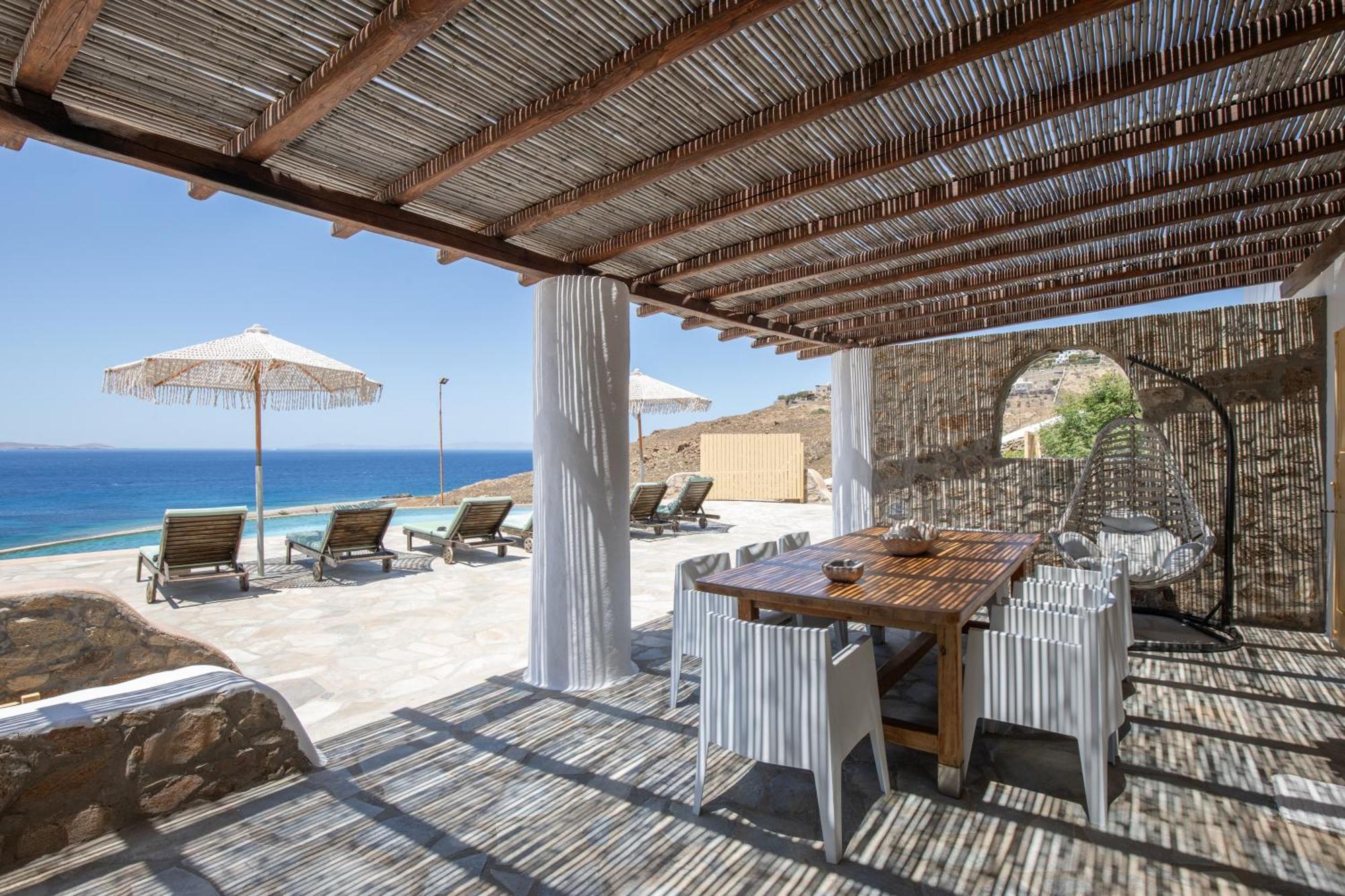 Anerousses Mykonian Traditional Houses Houlakia  Luaran gambar